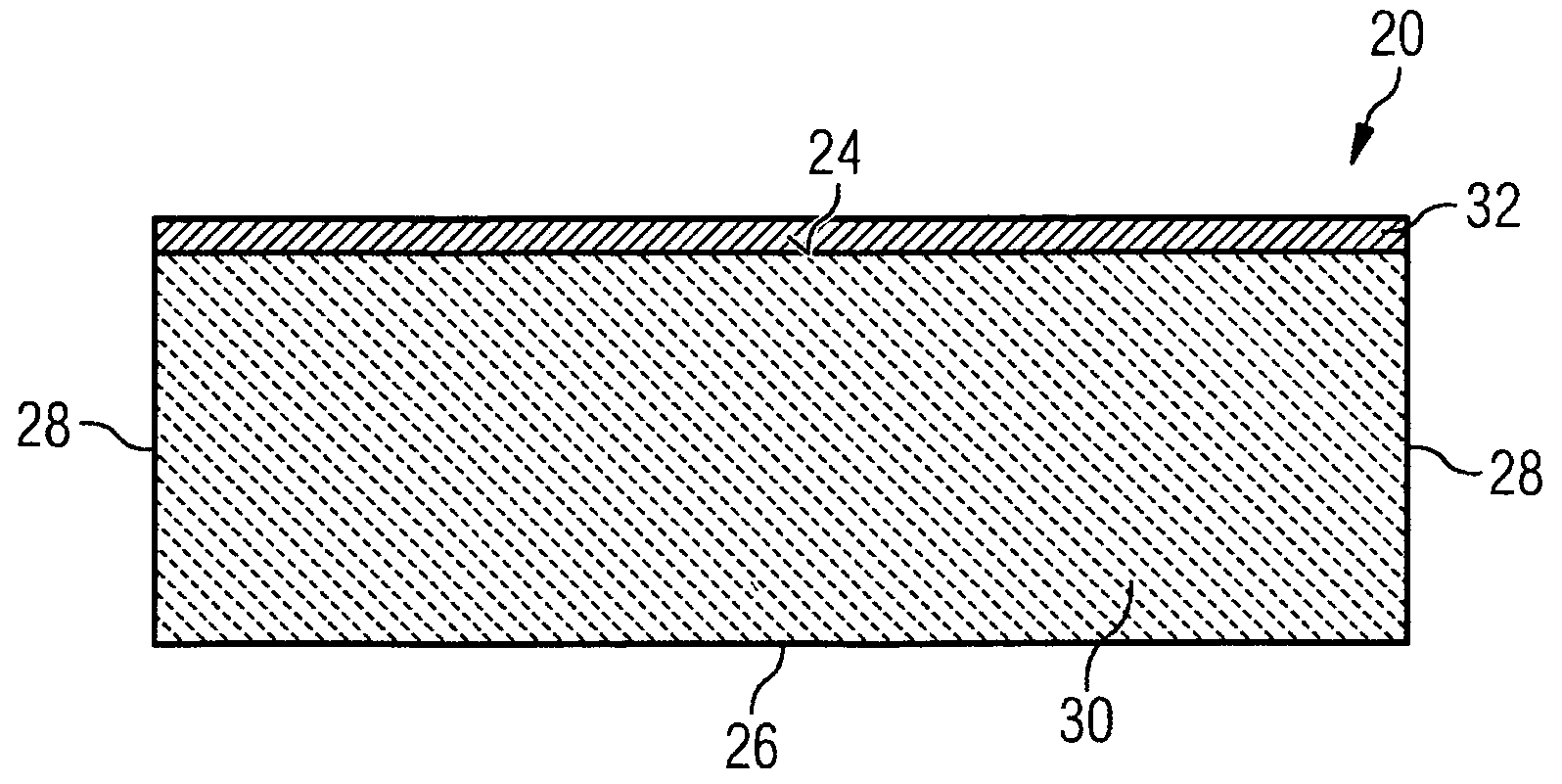 Ceramic Component With Surface Resistant To Hot Gas and Method for the Production Thereof