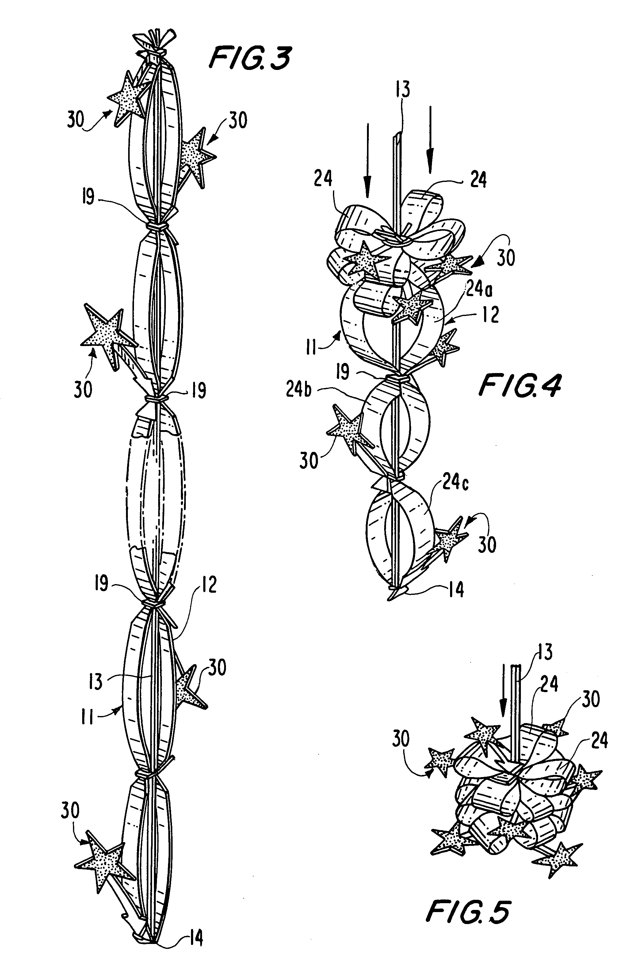 Ribbon assembly for forming a decorative bow