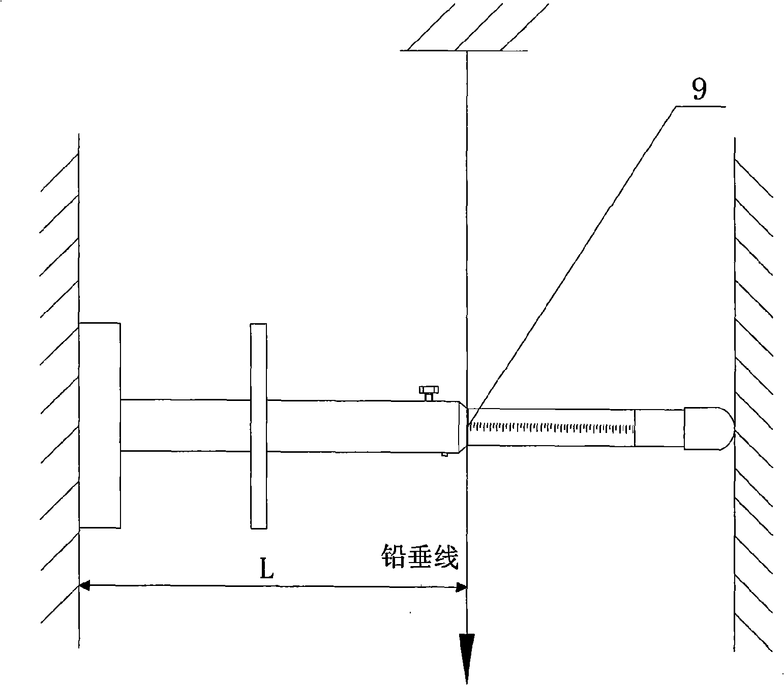Inner width detection ruler