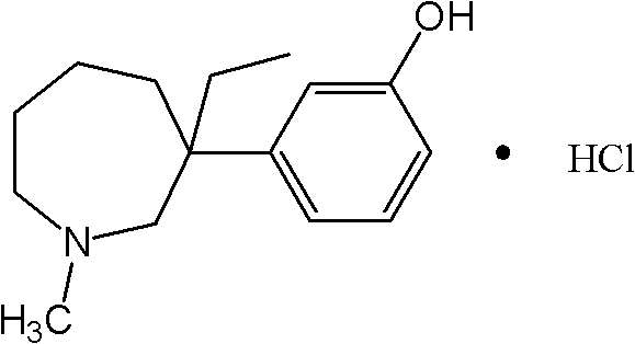 Preparation method for intermediate II during meptazinol hydrochloride synthesis process