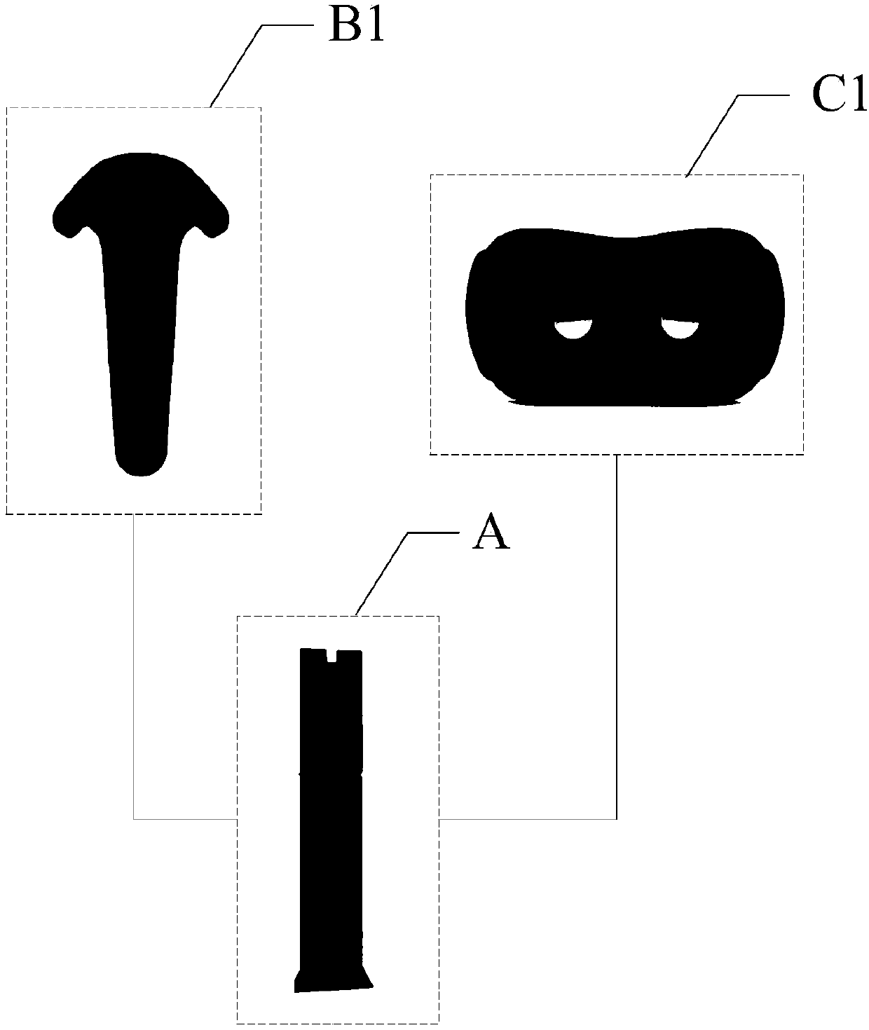 Virtual reality VR equipment-based image display method and device