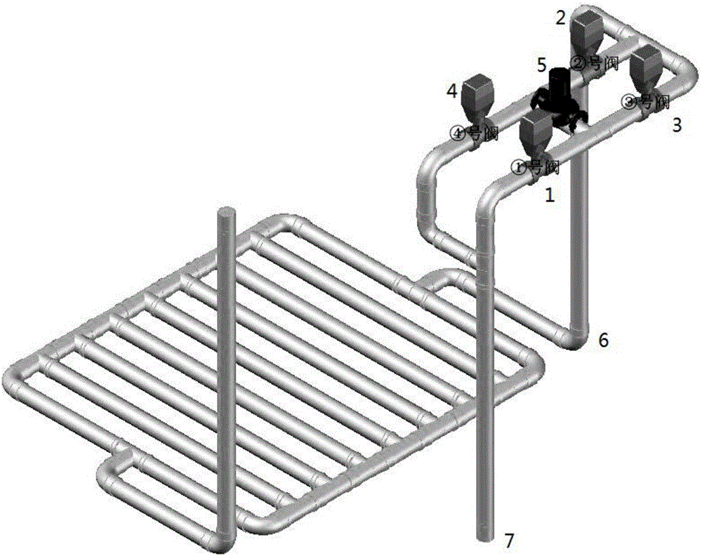 Working method of the fluctuation of water aquaculture tank