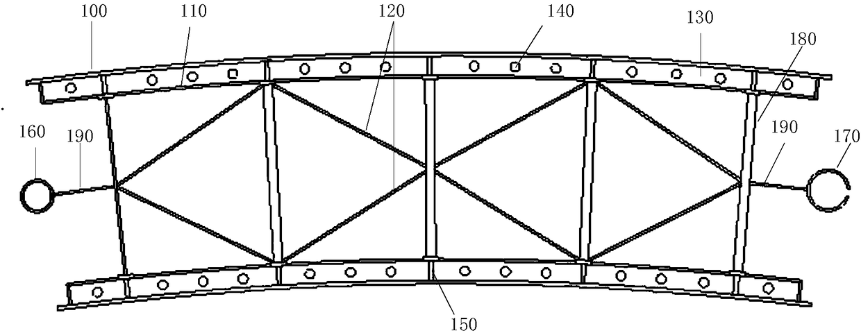 A prefabricated steel casing underground diaphragm wall and its construction method