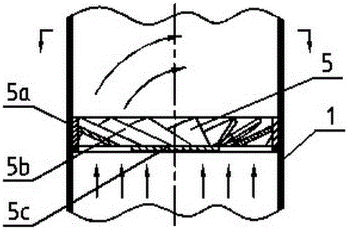 A wet flue gas desulfurization tower