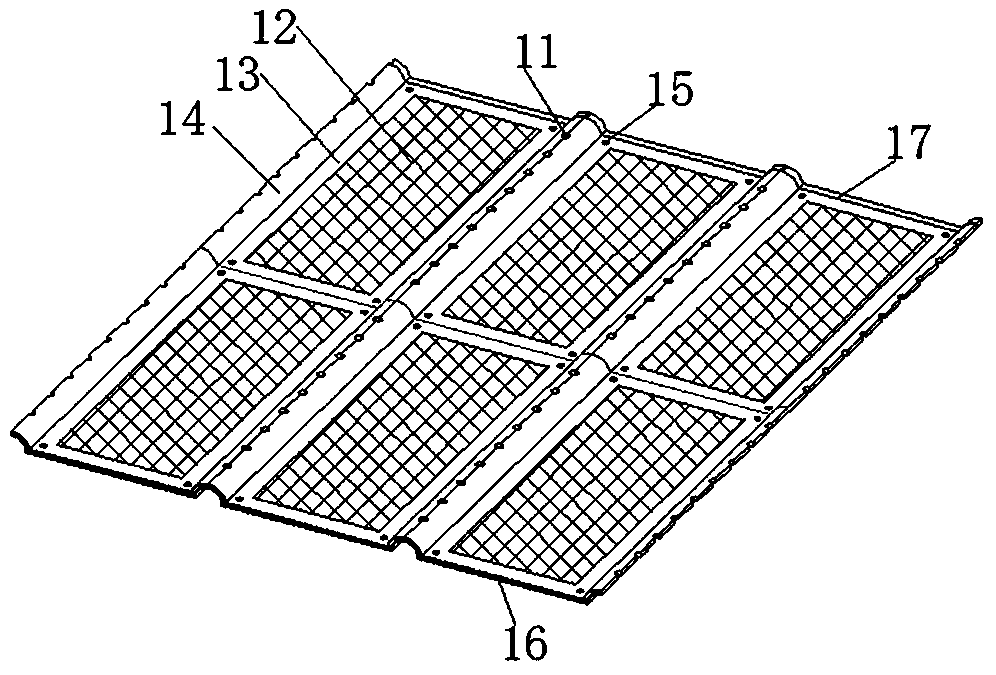 Photovoltaic tiles, and mounting components and mounting method thereof