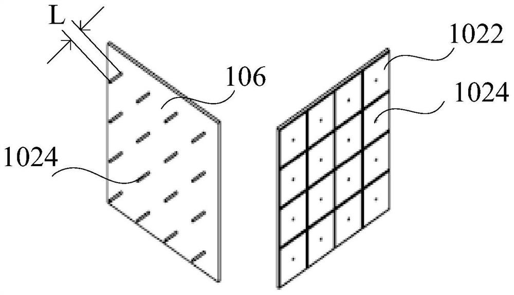 Photoelectric detection array anode and multi-anode photomultiplier