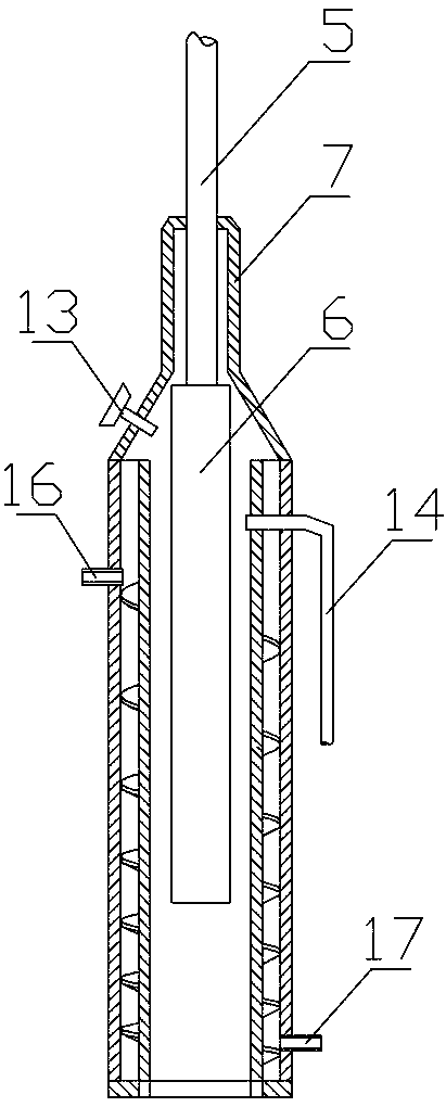 Double-smelting-position alternate vacuum self-consuming furnace