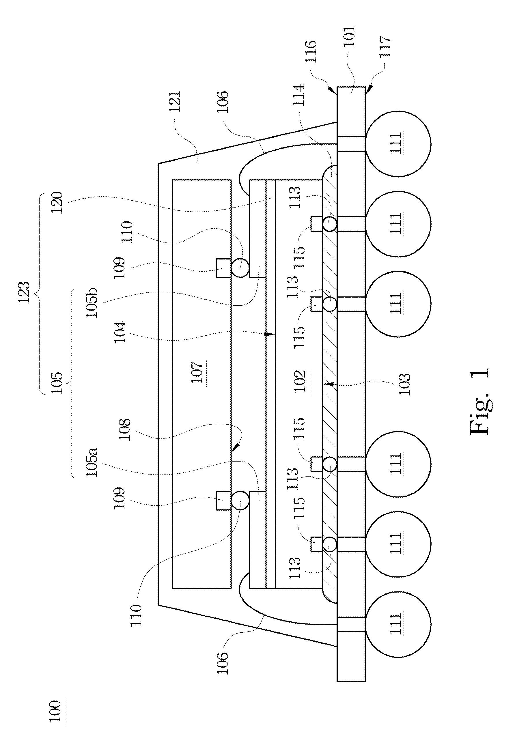 Chip-Stacked Package Structure and Method for Manufacturing the Same