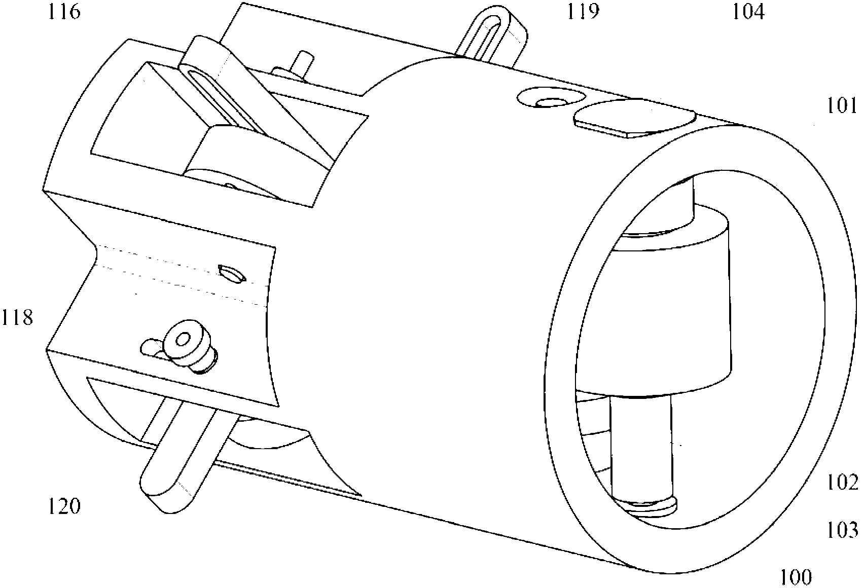Capsule robot for gastrointestinal endoscopy, and control system thereof