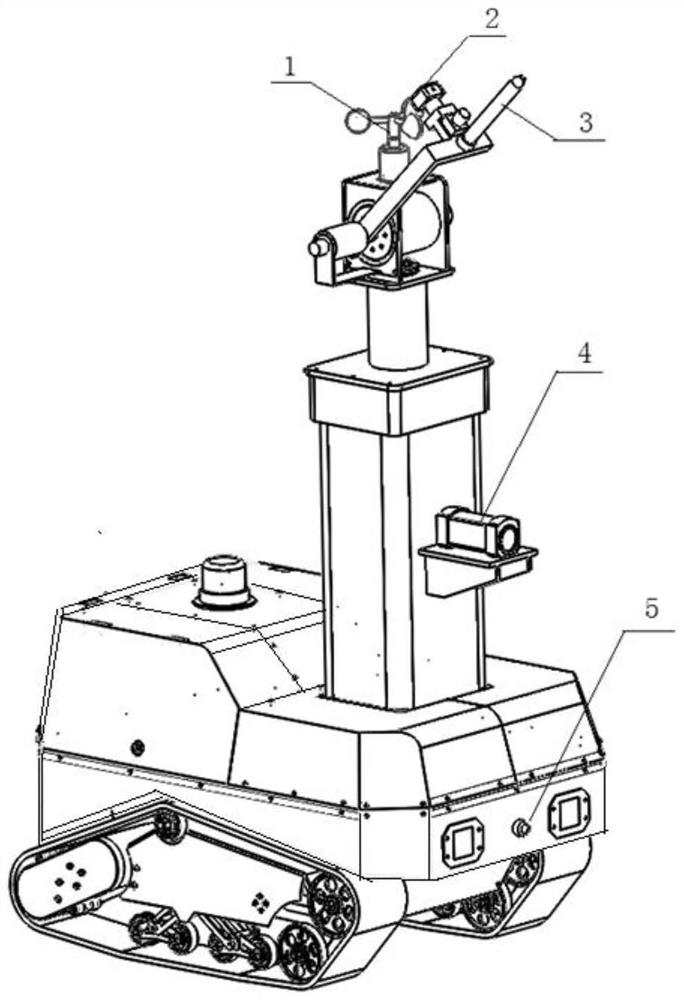 An autonomous substation equipment electrified water washing robot system and method