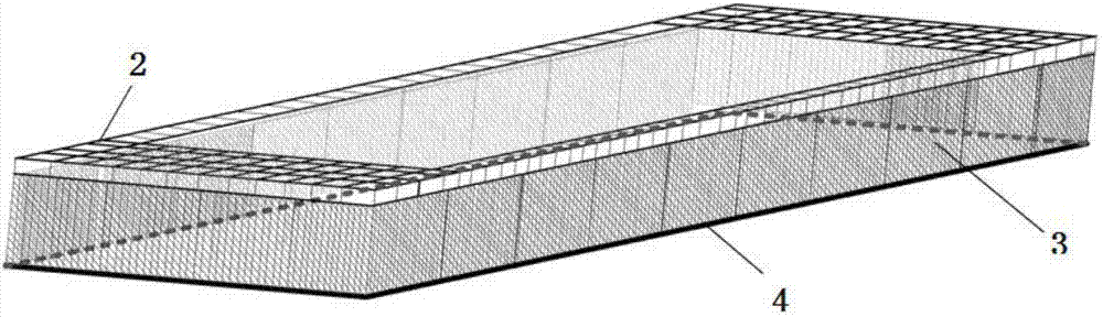 Large bottomless cultivation net box and construction method thereof