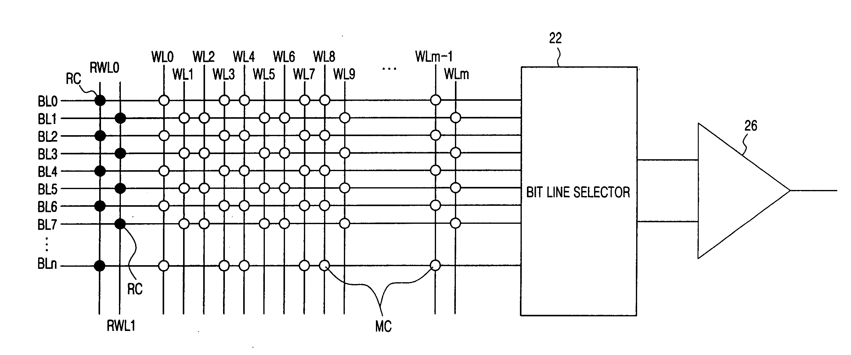 Semiconductor memory device including memory cell without capacitor