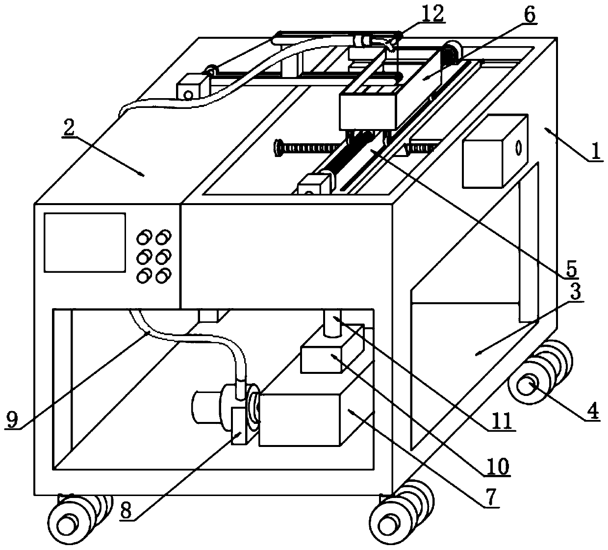 Wire cutting device based on mold processing