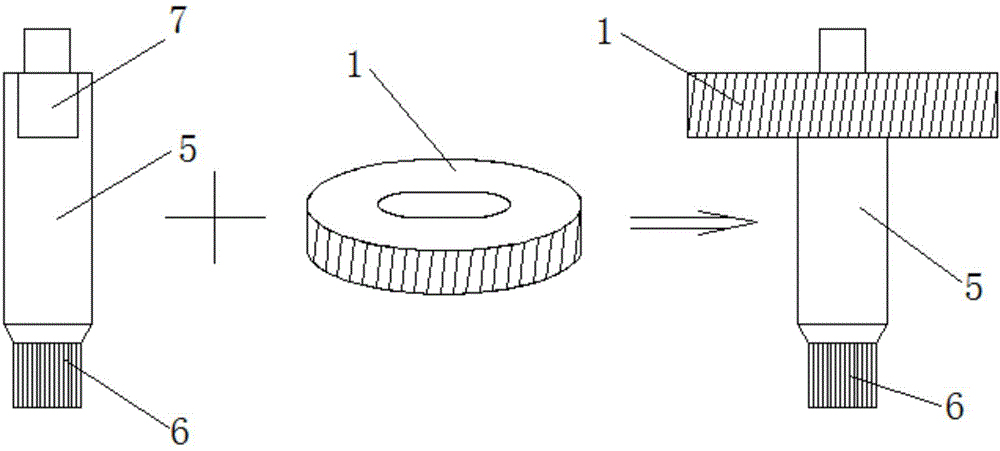 Manufacturing method of spiral bearing frame for electronic parking brake system, produced by lateral extrusion cold forging process