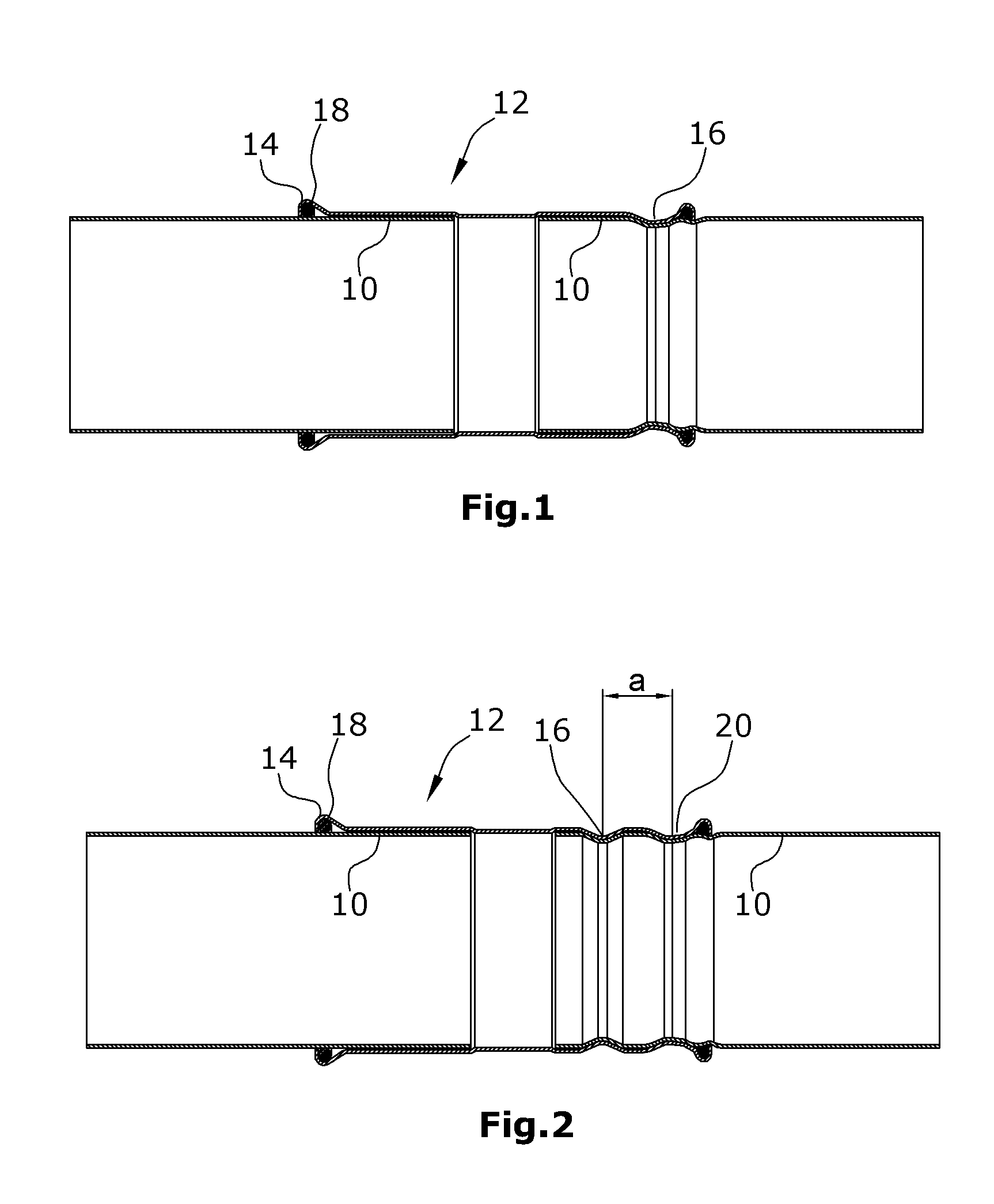 Method for producing a pipe connection by means of press fitting, and pressing tool