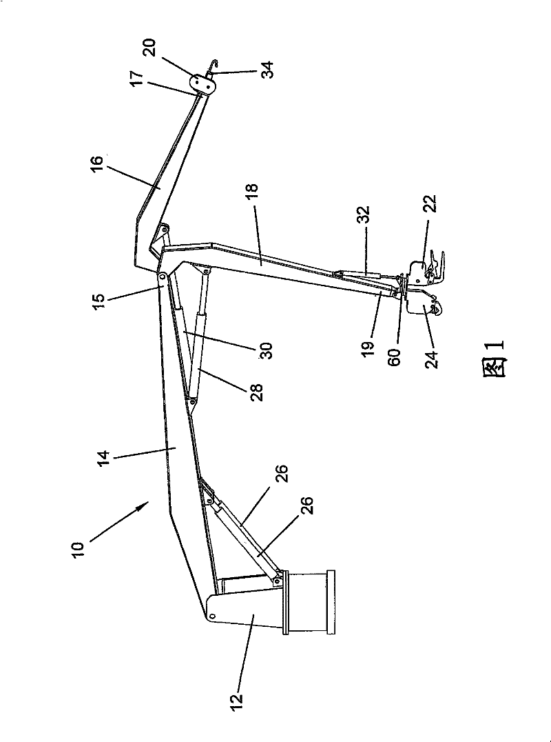 Tool for handling chains, wires, shackles, etc.