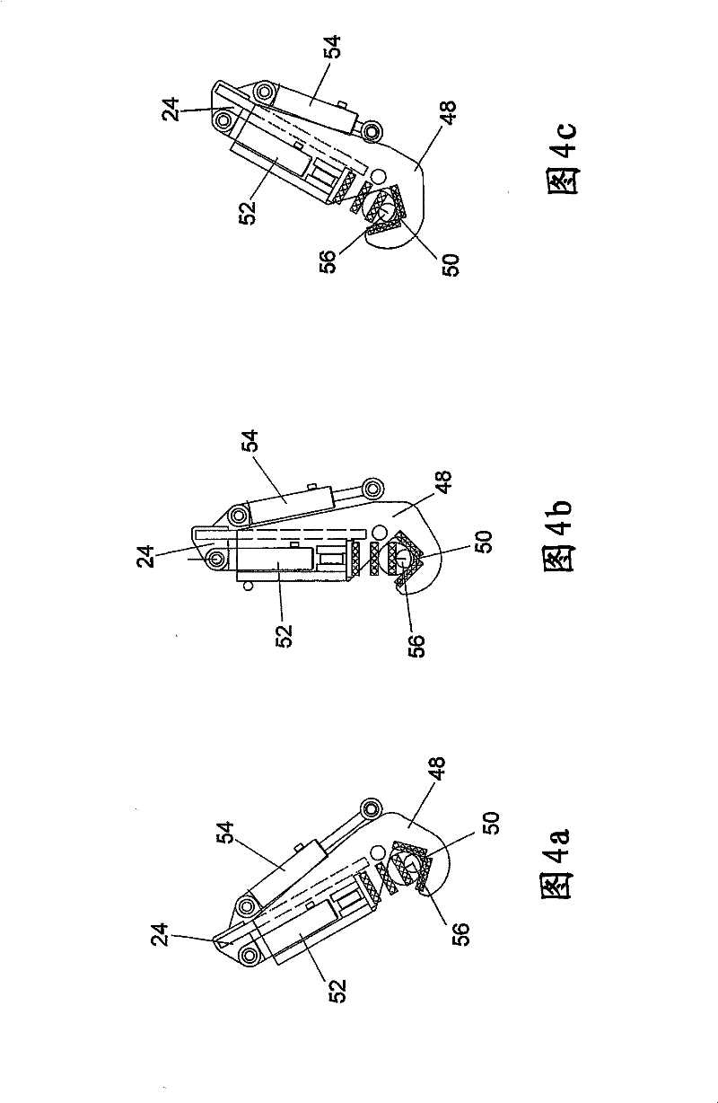 Tool for handling chains, wires, shackles, etc.