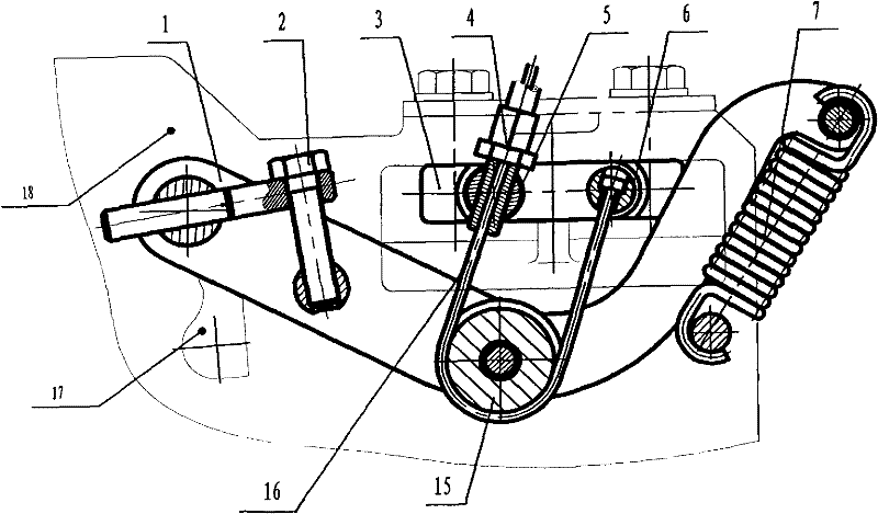 A clutch and labor-saving control mechanism for a walk-behind cultivator