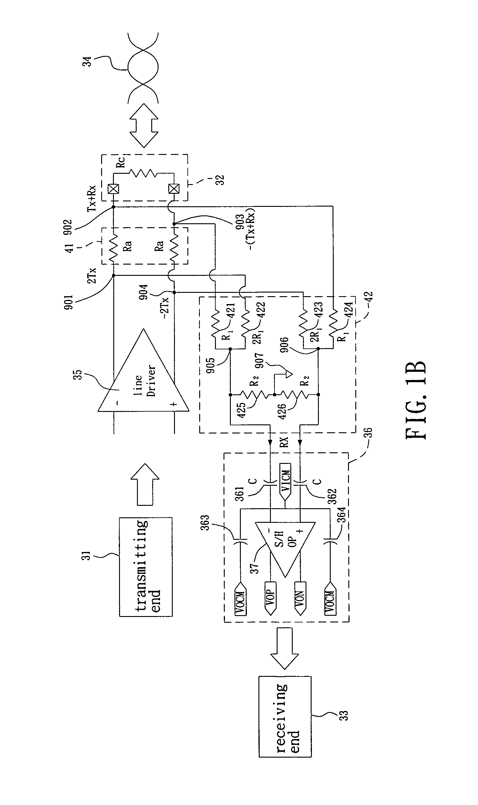Passive Echo Cancellation Device And Signal Transmission Method Thereof