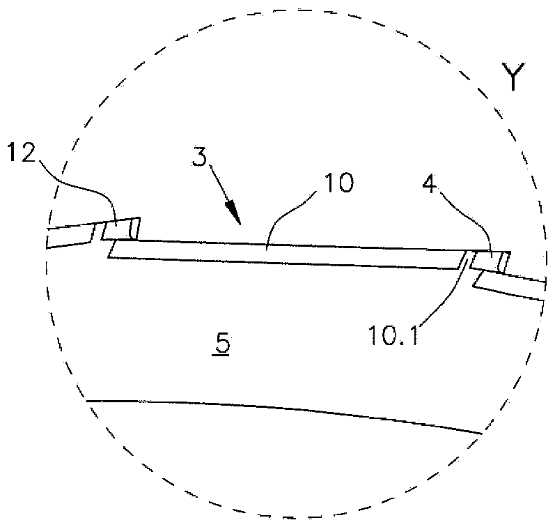 Saw blade having integrated swarf space