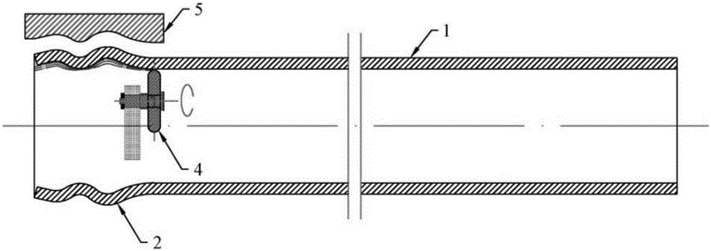 Manufacturing method of large-diameter steel tube socket and spigot joint