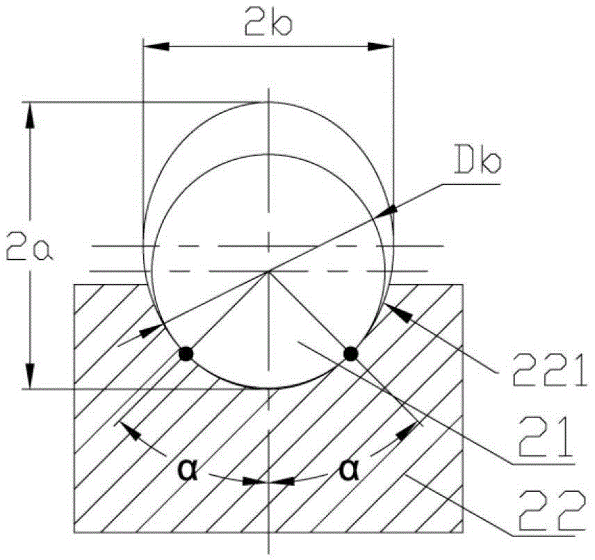 Machining method of rolling bearing formed by whole and precise hard turning and molding of sleeve ring
