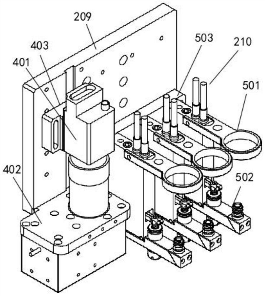 Three-valve injection dispensing machine