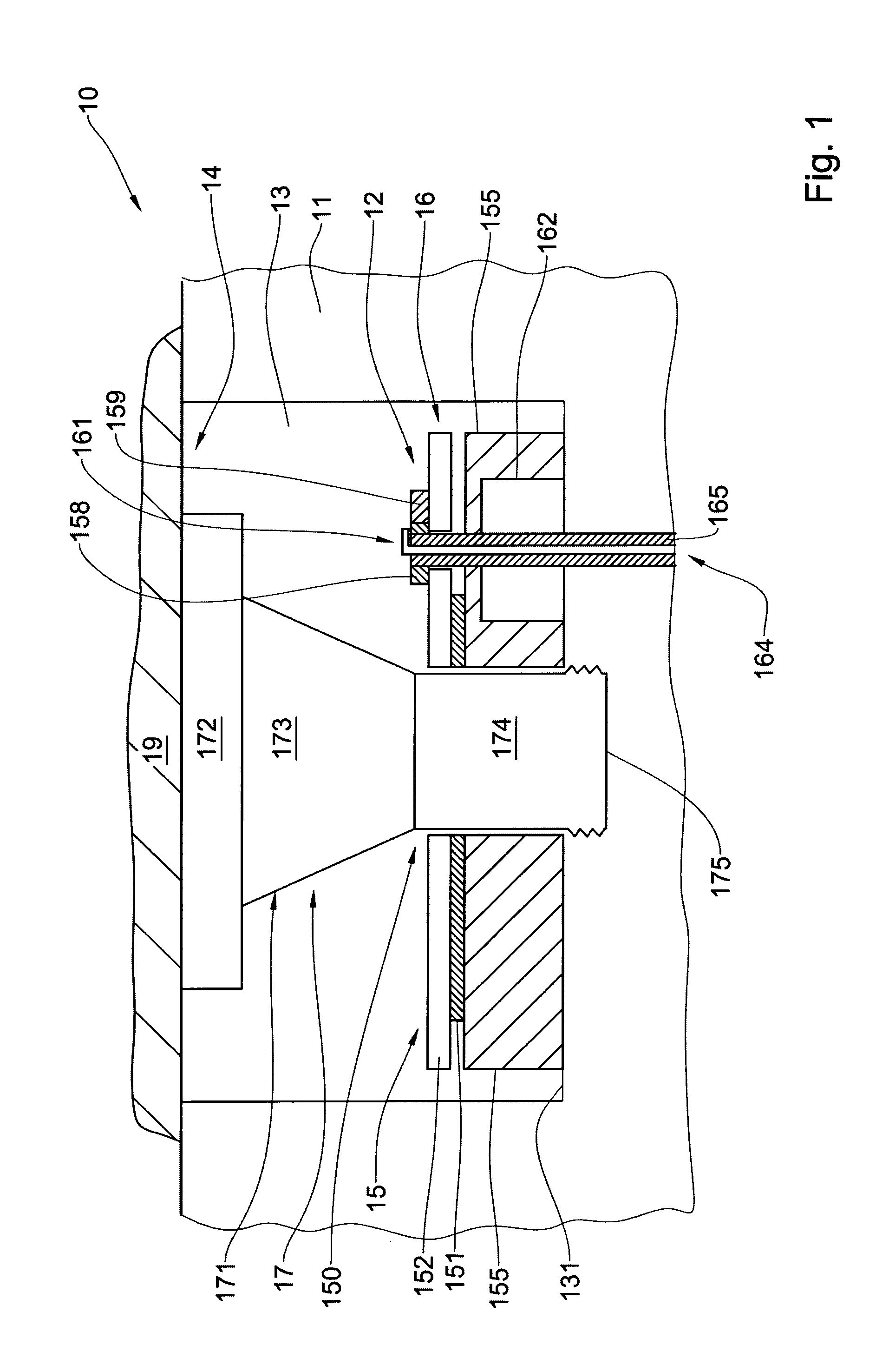 Hardened wave-guide antenna