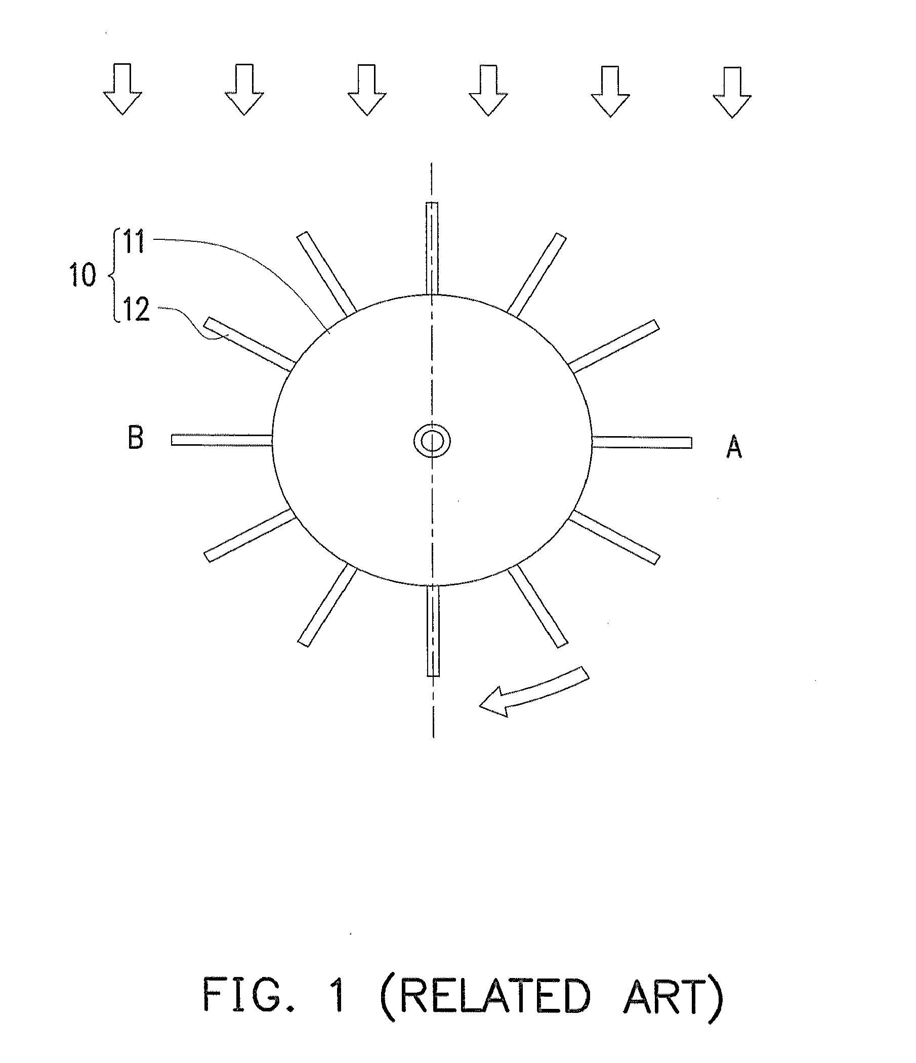 Eccentric dual rotor assembly for wind power generation