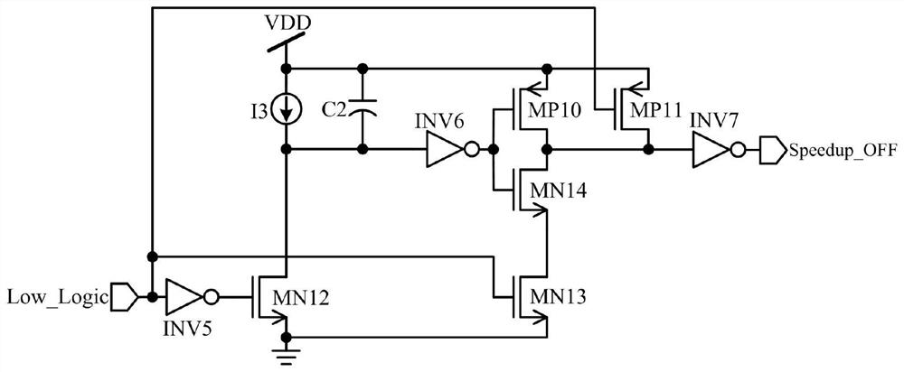 A high-speed and low-power level shift circuit