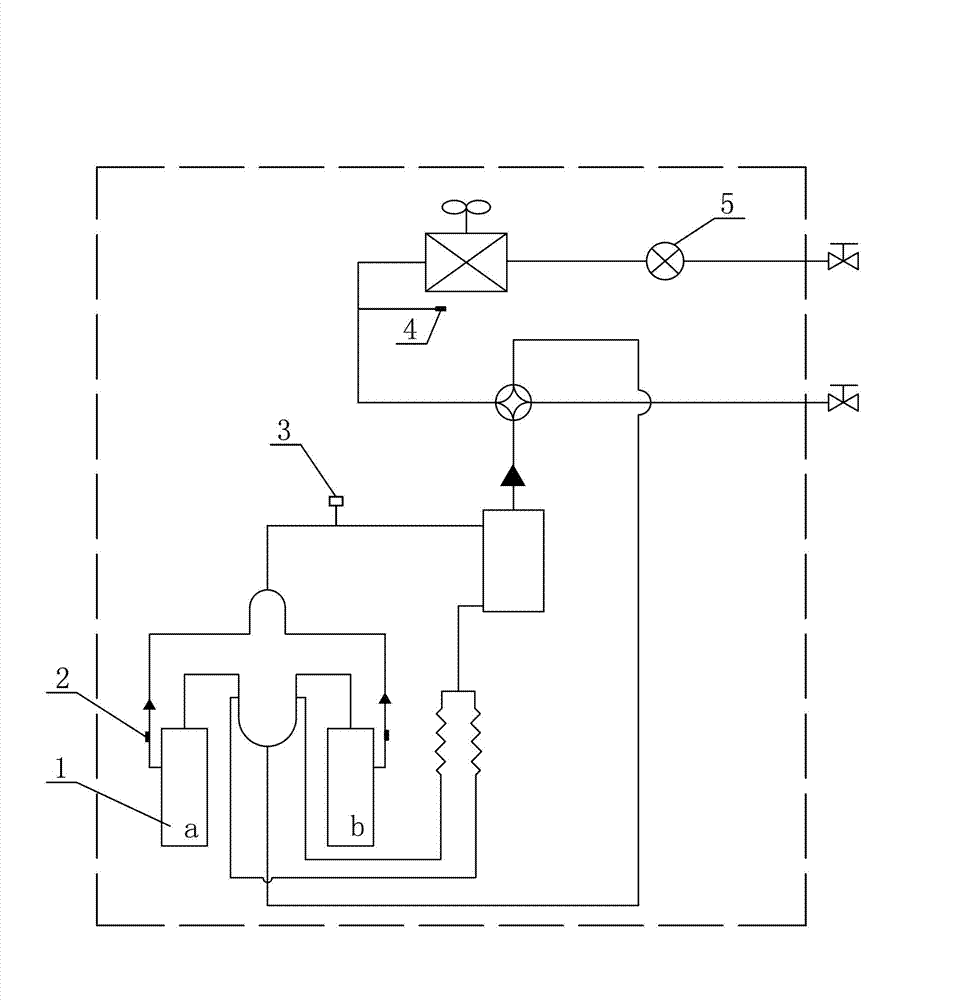 VRF (varied refrigerant volume) air conditioning system and control method of VRF air conditioning system