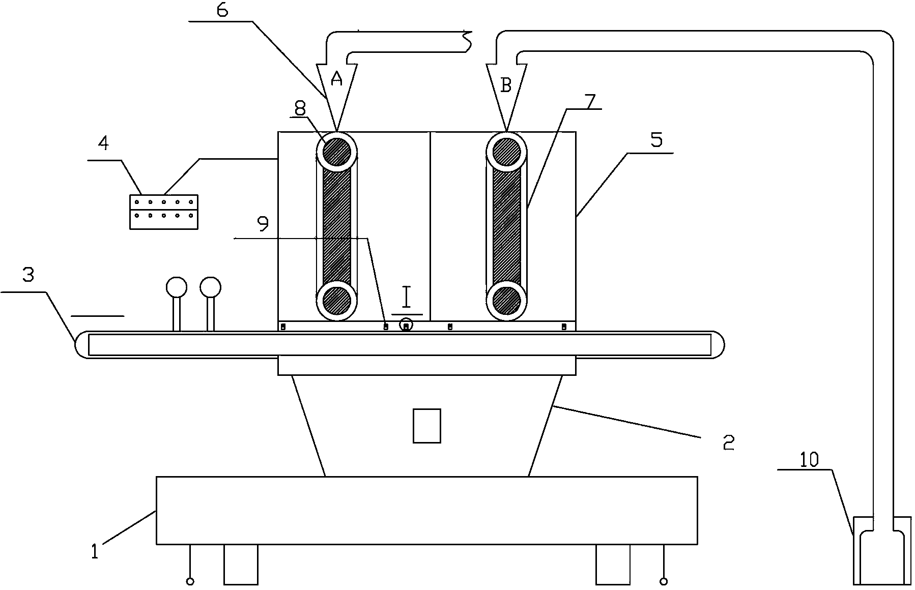 Method for manufacturing glazed interior wall bricks with two glazed effects