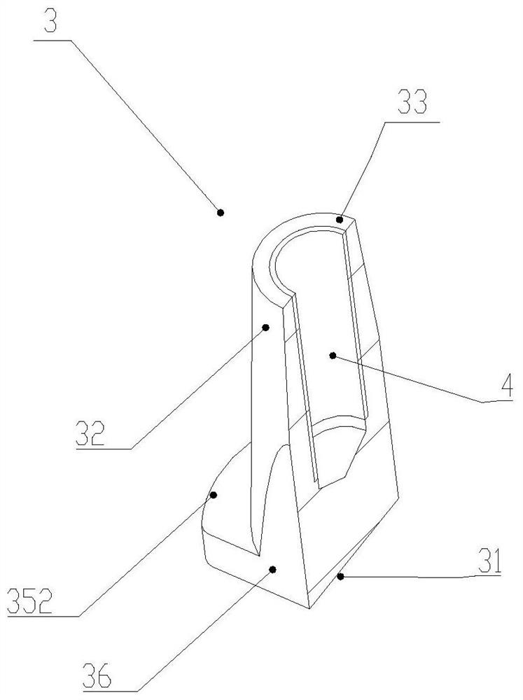 A connection structure of a composite material joint