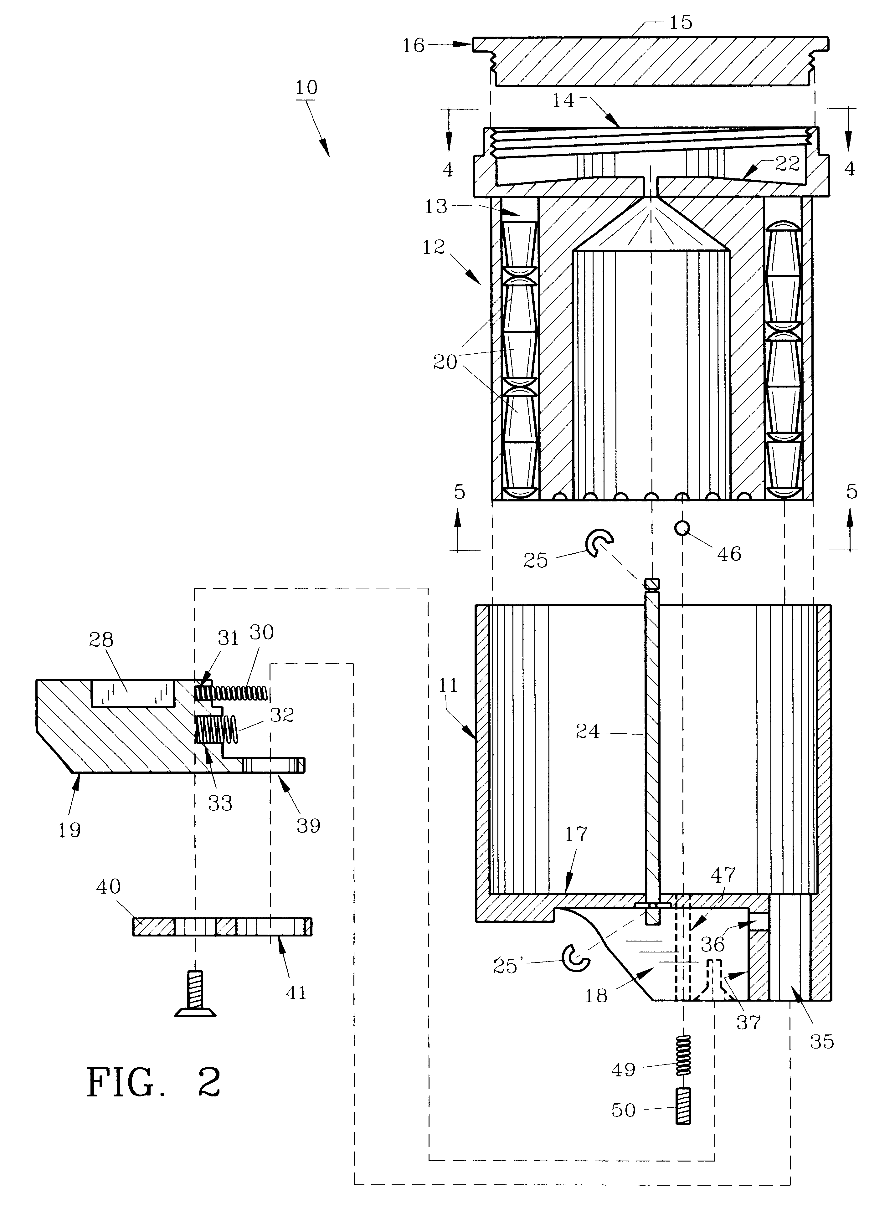 Pellet dispenser and method