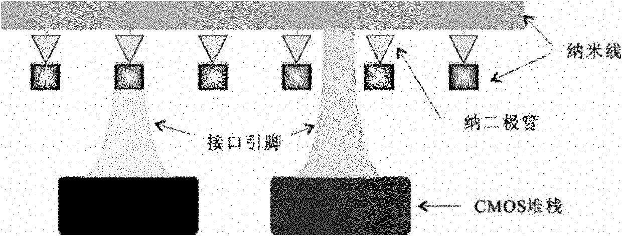 I/O (input/output)pin allotting method for nano CMOS (Complementary Metal-Oxide-Semiconductor Transistor) circuit structure