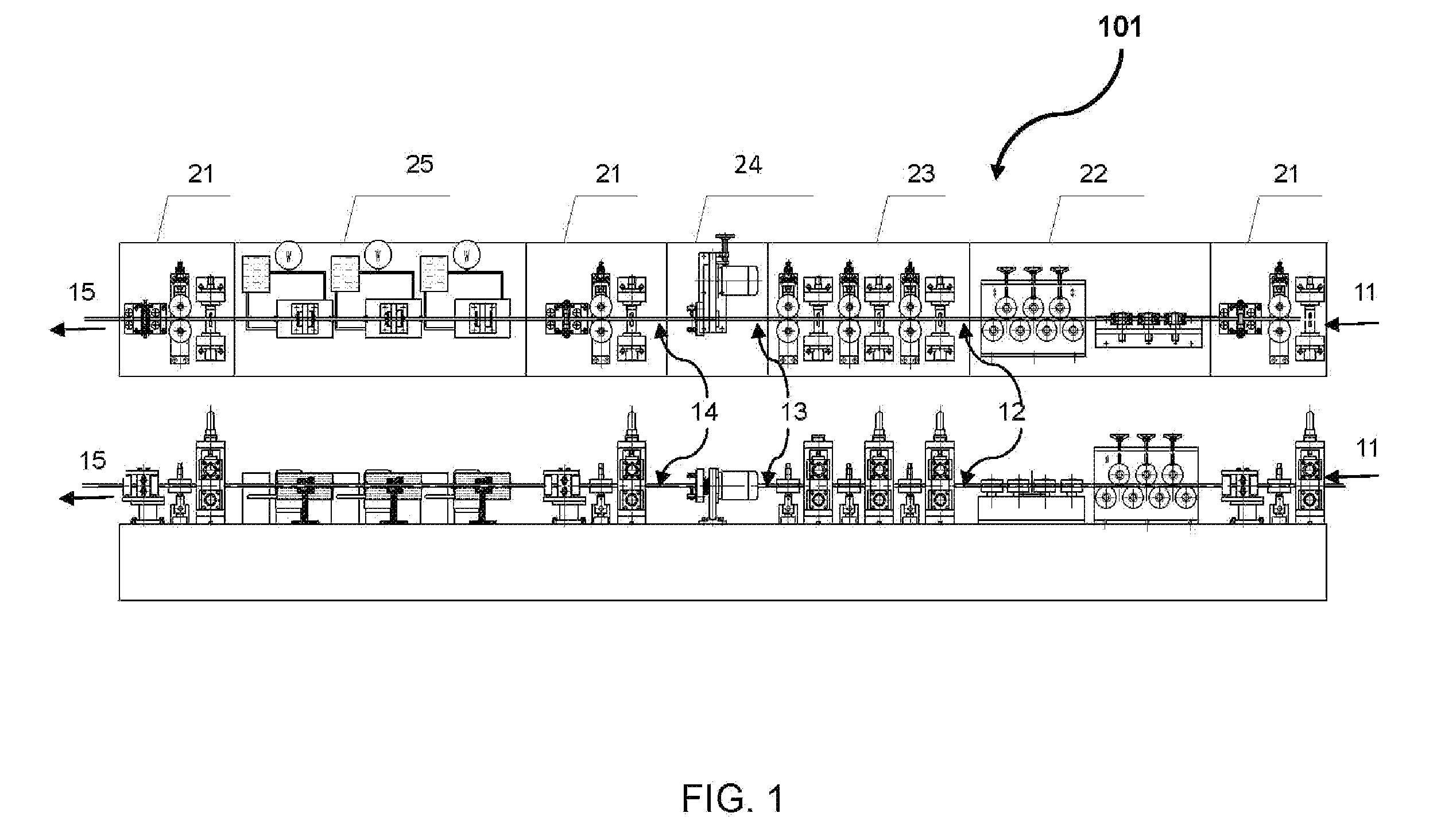 Continuous scraping aluminum rod by molds for precision extrusion