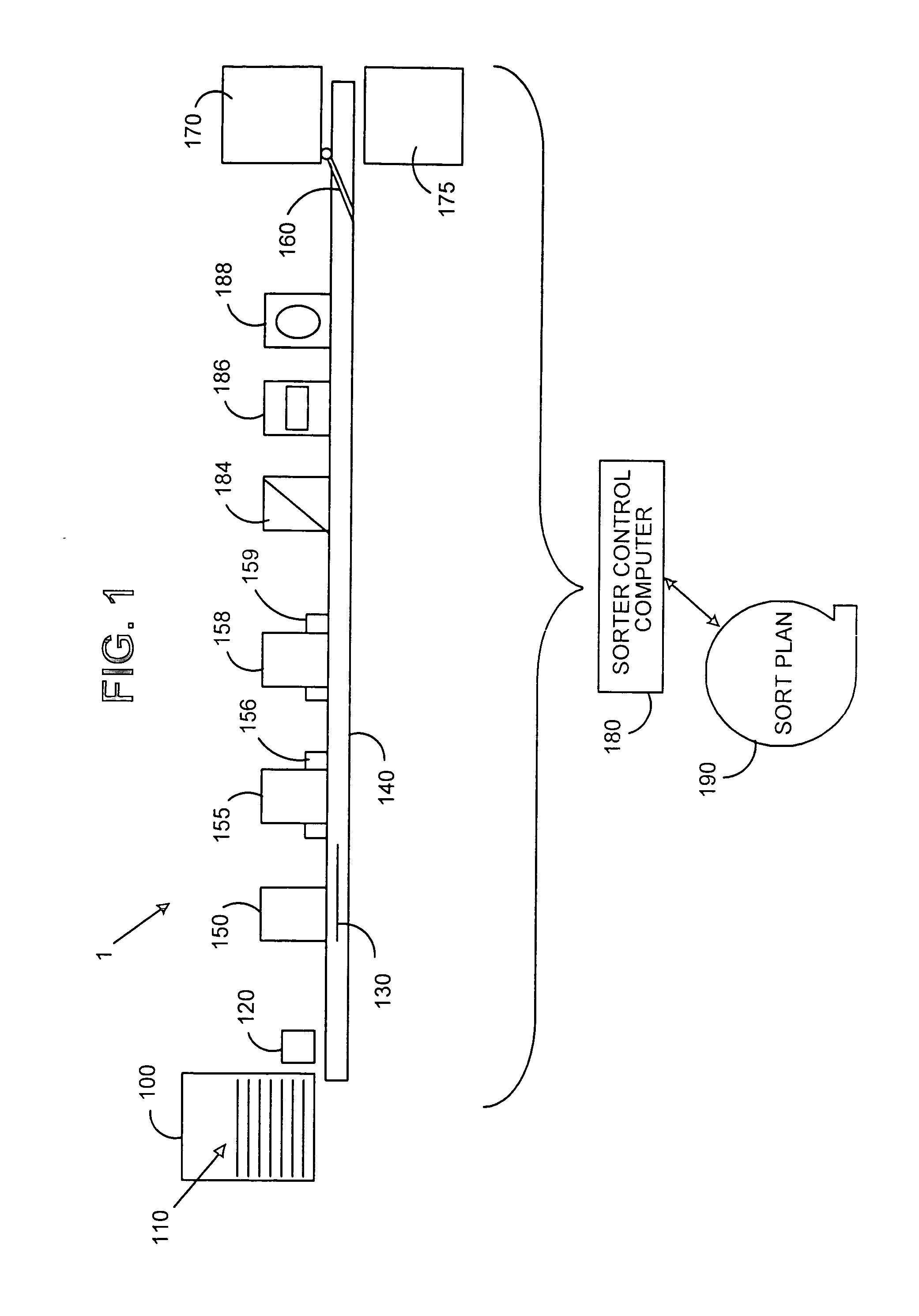 Bar code recognition method and system for paper handling equipment