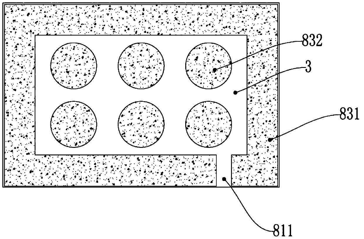 Ceramic sheet aluminum honeycomb composite board system and construction method thereof