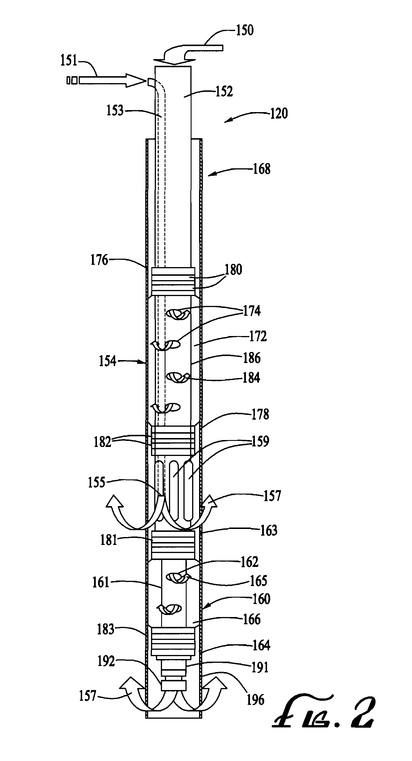 System and method of chemical injection using an adjustable depth air sparging system