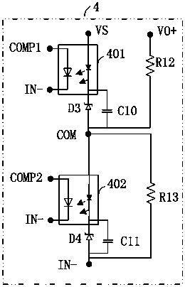 Flyback noise reduction power supply module
