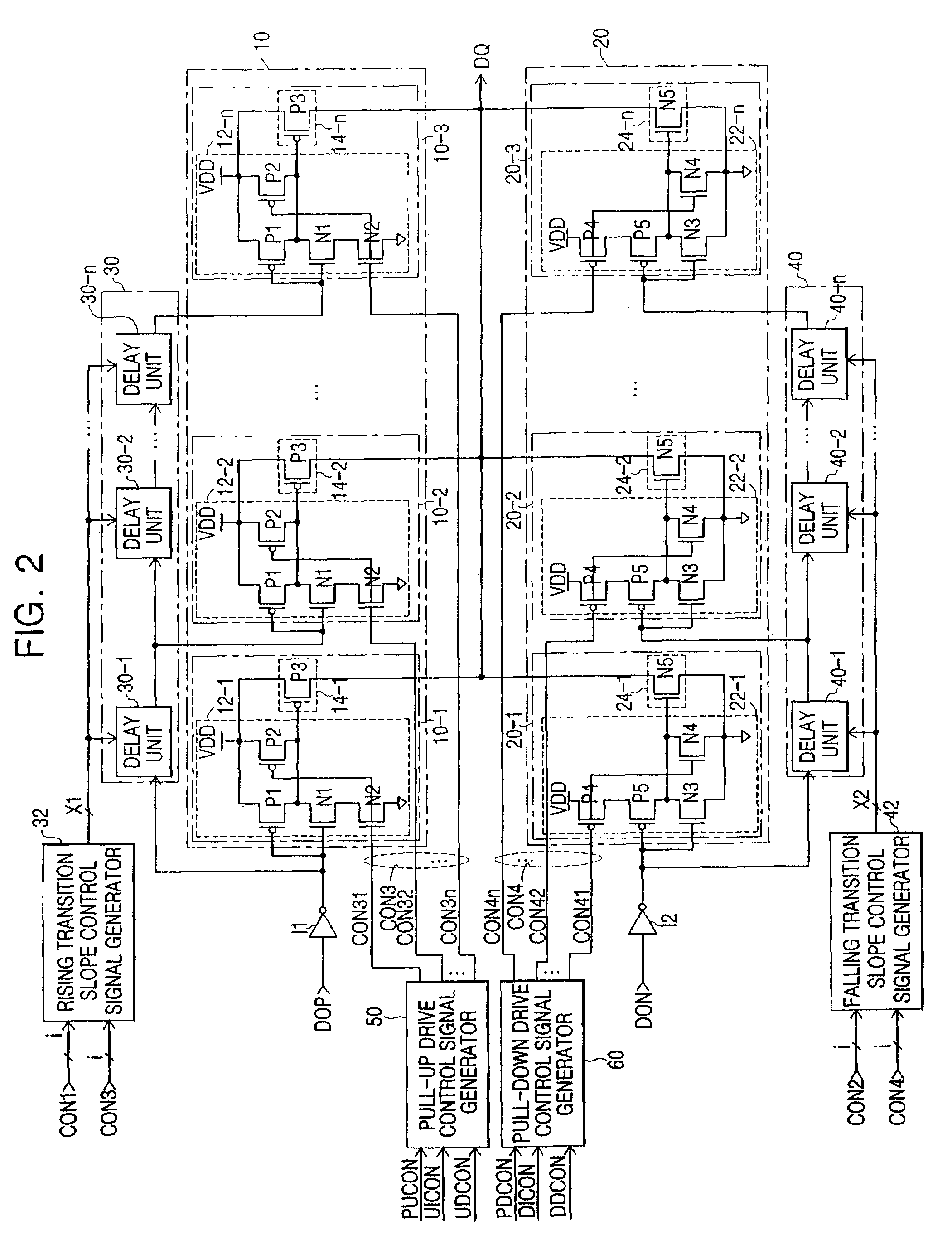 Data output driver and semiconductor memory device having the same