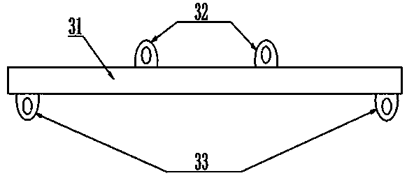 Inclined pulling hanging type tubular busbar hoisting method