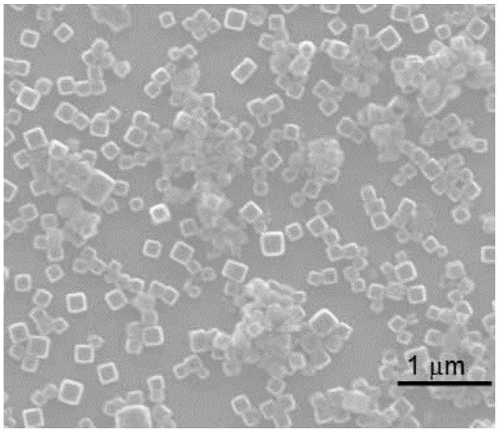 Prussian blue nano particle with high photo-thermal performance and of manganese-doped hollow structure and preparation method of prussian blue nano particle