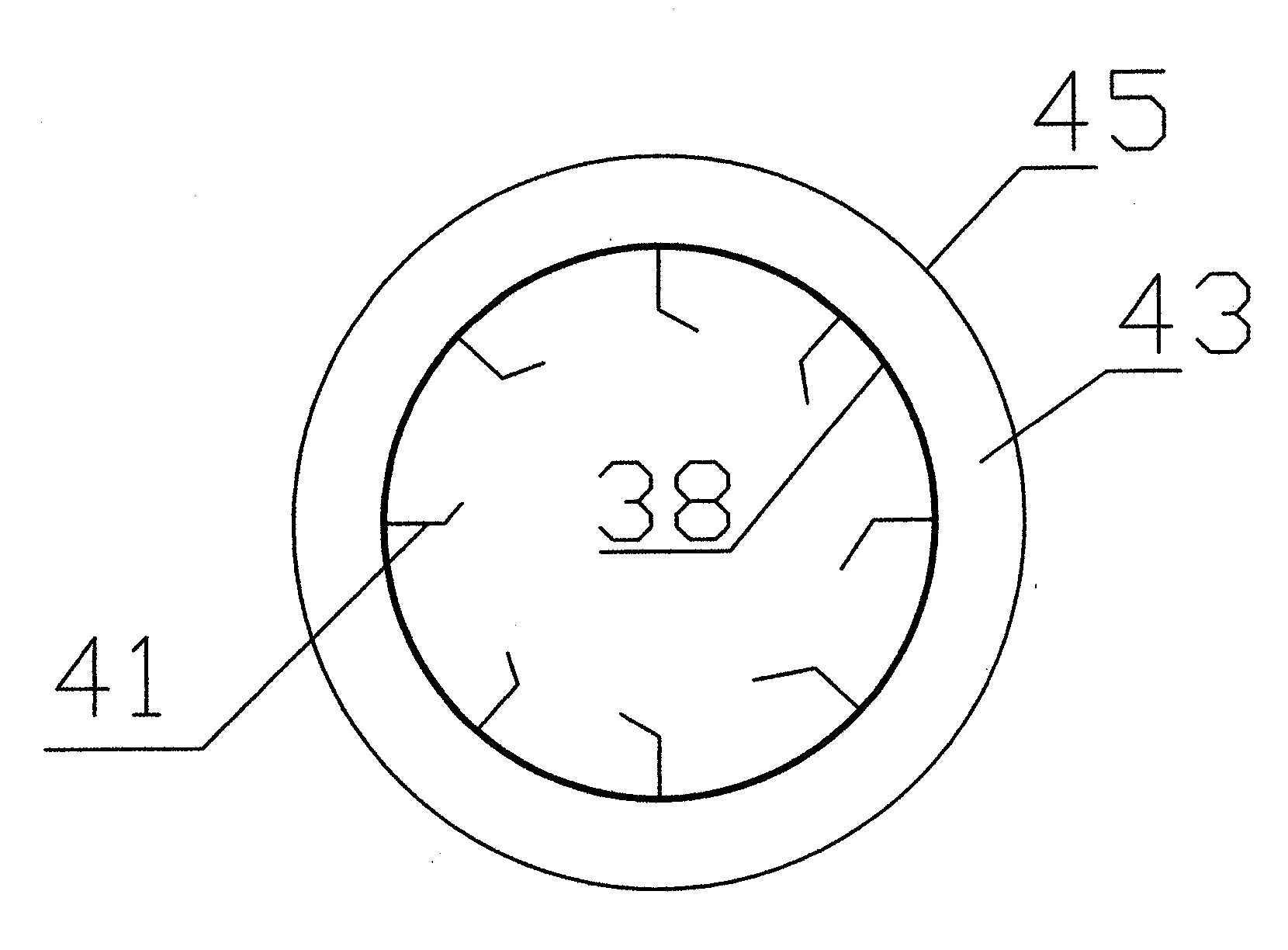 Device for production of fuel oil and fuel gas and/or flue gas power generation through household garbage