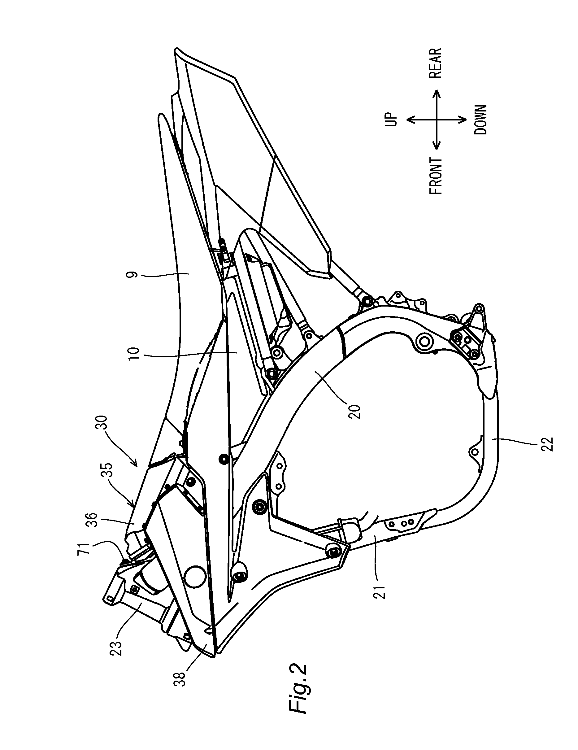 Straddle-type vehicle and method of manufacturing the same