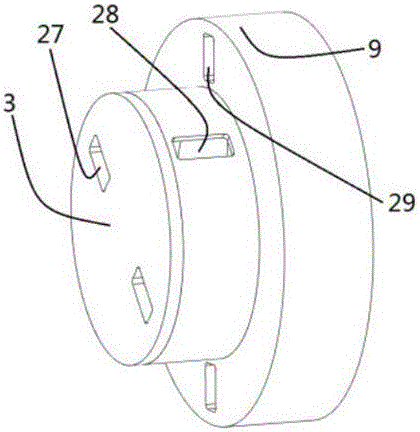 Dual-output magnetic disk structure of permanent-magnet torque converter