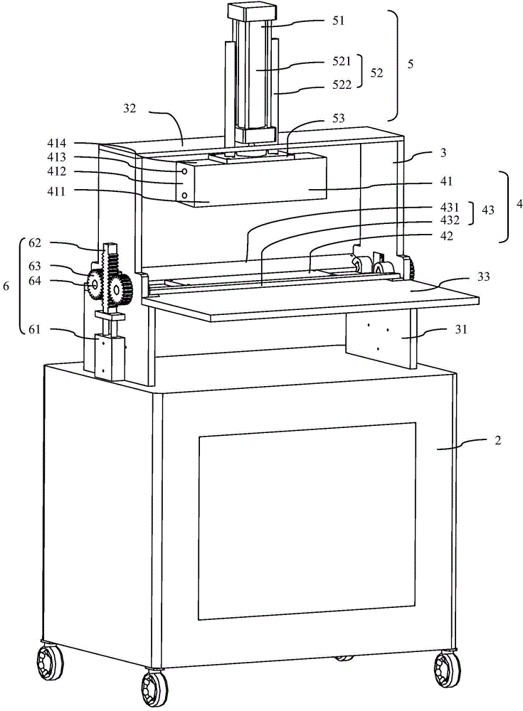 Automatic packing box forming machine and forming method thereof