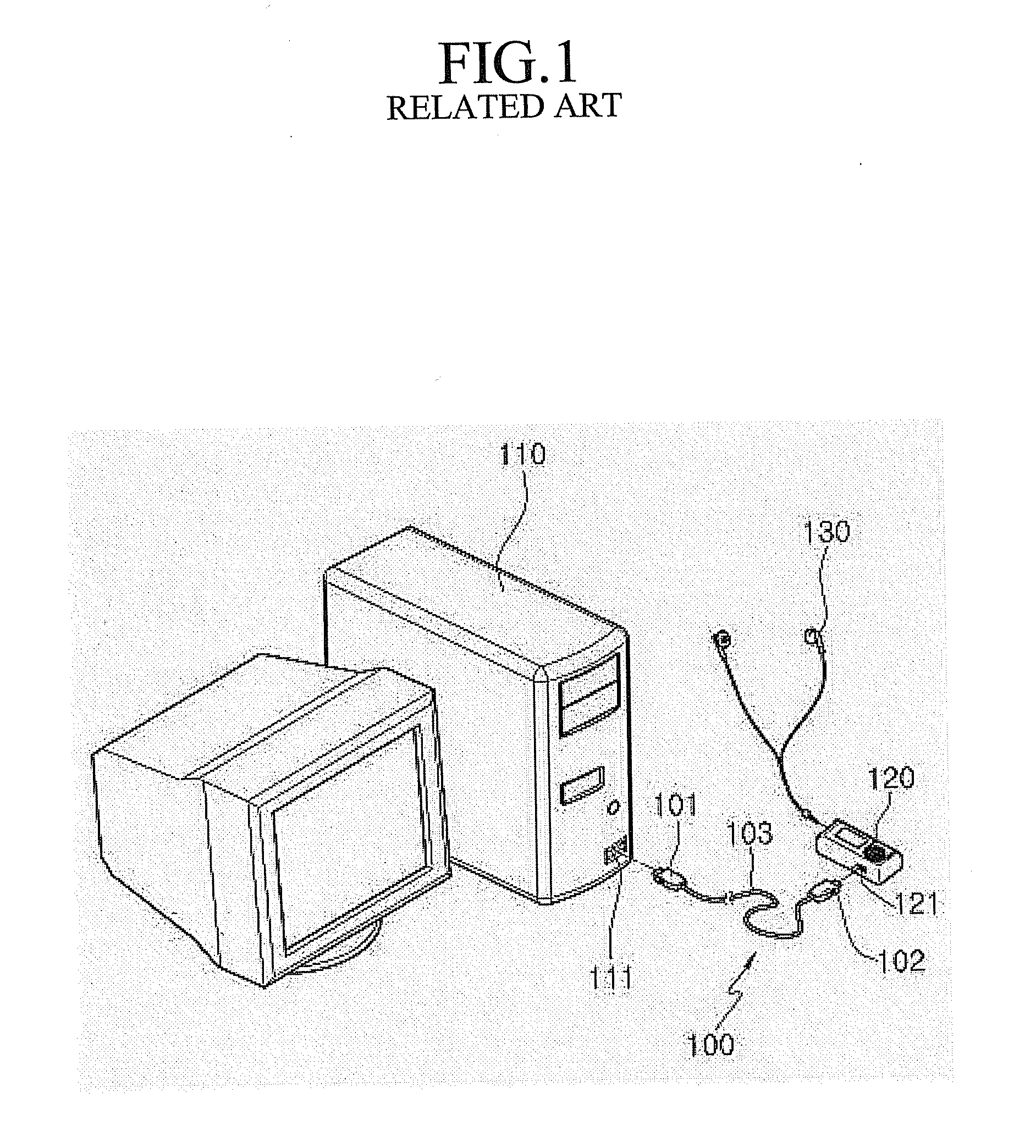 Connector for portable multimedia device
