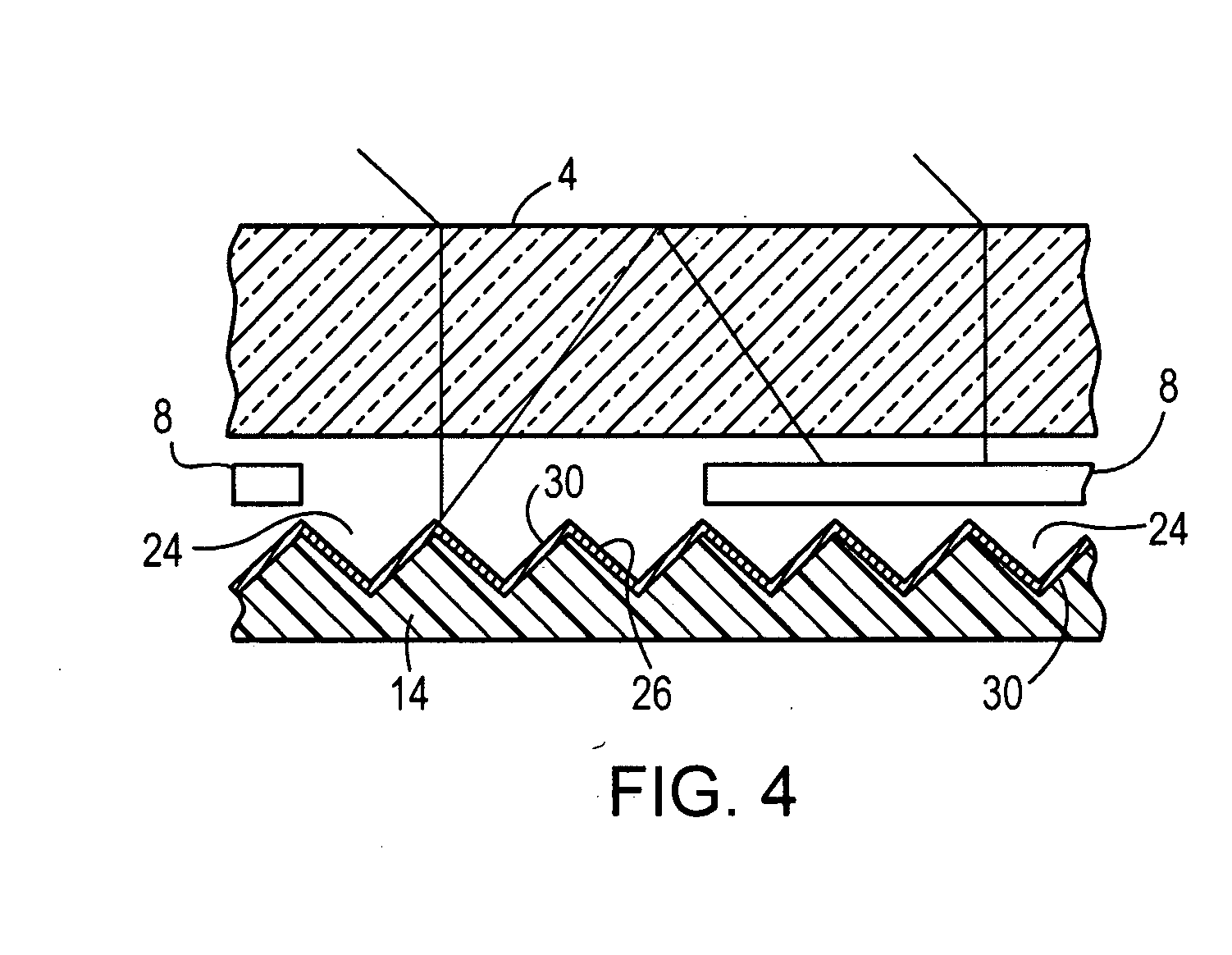 Photovoltaic module with light reflecting backskin