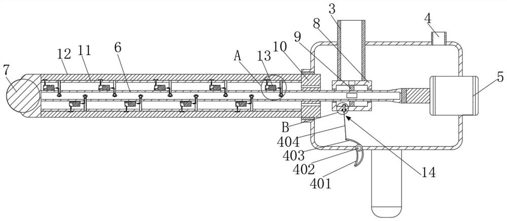 Pipe wall cleaning tool special for brass instrument